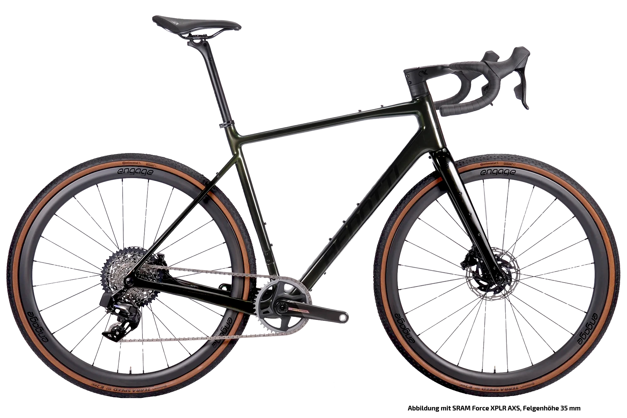 GRAVEL A, SRAM Rival eTap AXS, 2x12, SELECTION 35CX carbon wheelset
